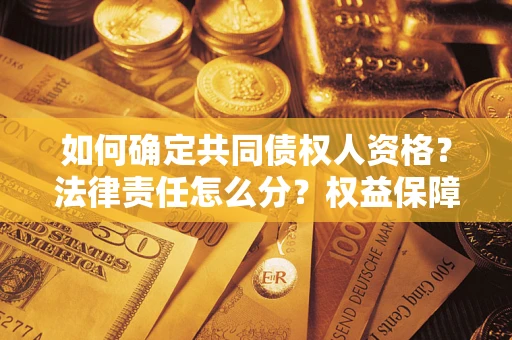 武汉如何确定共同债权人资格？法律责任怎么分？权益保障技巧揭秘！