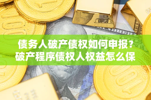 武汉债务人破产债权如何申报？破产程序债权人权益怎么保障？