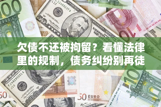 武汉欠债不还被拘留？看懂法律里的规制，债务纠纷别再徒劳奔波