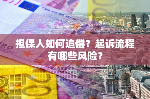 武汉担保人如何追偿？起诉流程有哪些风险？
