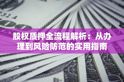 武汉股权质押全流程解析：从办理到风险防范的实用指南