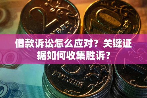 武汉借款诉讼怎么应对？关键证据如何收集胜诉？
