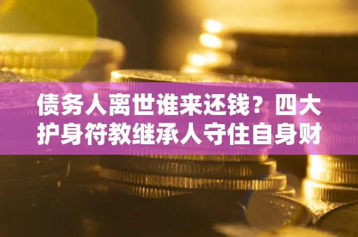 武汉债务人离世谁来还钱？四大护身符教继承人守住自身财产