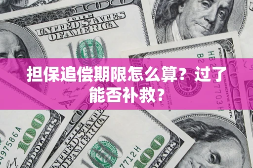 武汉担保追偿期限怎么算？过了能否补救？